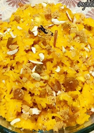 A picture of Zarda Chawal.
