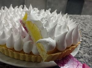 Una foto de Lemon Pie sin gluten