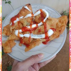 Aloo ke SAMOSA A picture of Aloo ke SAMOSA.