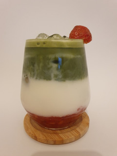 Foto resep Strawberry Matcha Latte