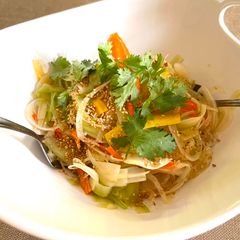 A picture of Super Tasty Sliced Onion Salad with Japanese Style Vinaigrette.