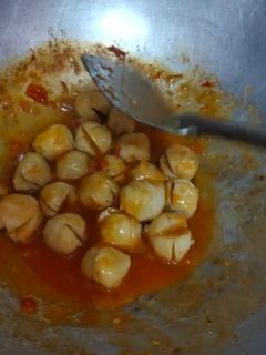 Foto resep Baso ayam mercon