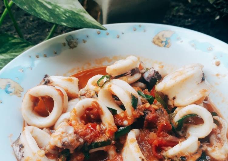 Oseng Sambal Cumi Sederhana