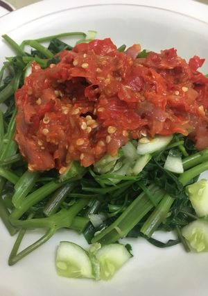 Foto resep Plecing kangkung
