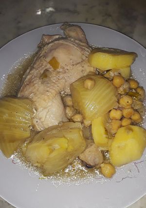 صورة لوصفة جواز بسباس بالبطاطا