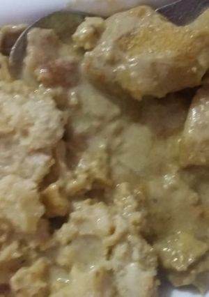 A picture of Idli papdi Chat.