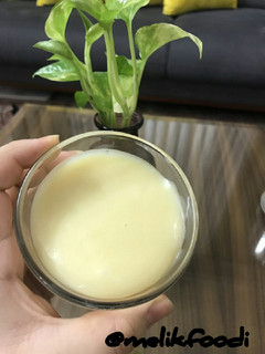 عکسی از دستور شیر عسلی
