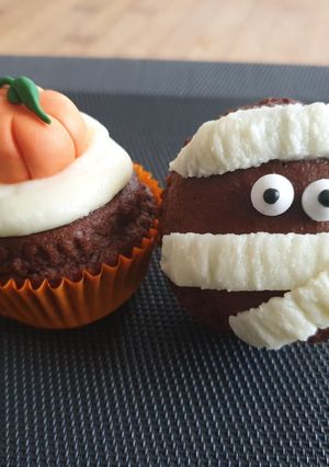 Una foto de Muffins de Halloween 🎃🕸