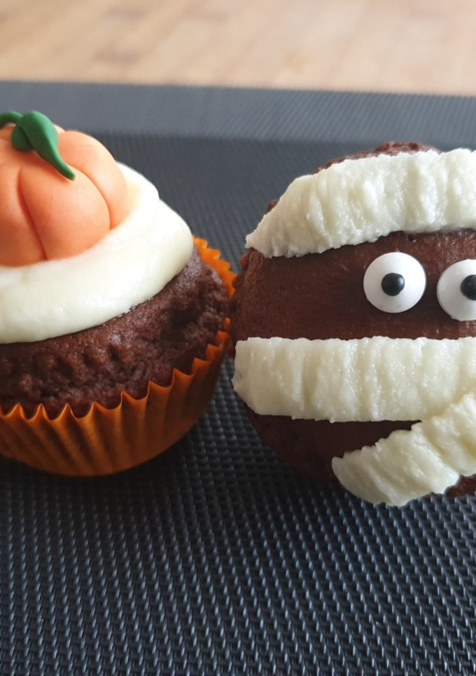 Una foto de Muffins de Halloween 🎃🕸