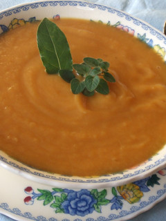 Una foto de Crema de calabaza especial