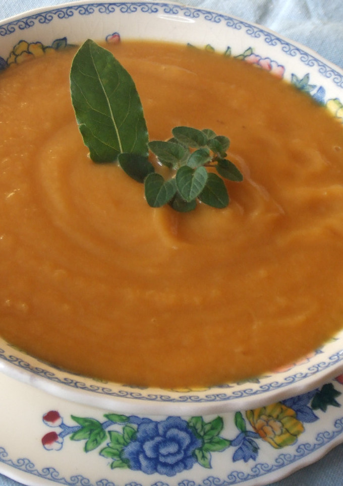 Una foto de Crema de calabaza especial