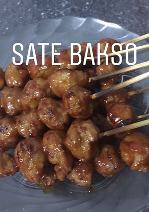 Foto resep Sate bakso