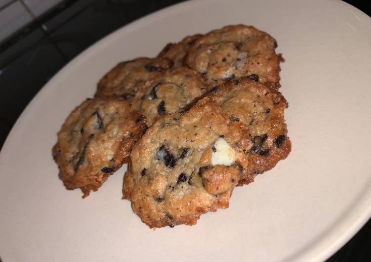 How to Prepare Super Quick Homemade Vegan Oreo/Chocolate Cookies