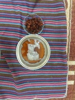 عکسی از دستور دنبه