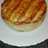 Tortilla de patatas en hojaldre rellena de jamón de york y queso 