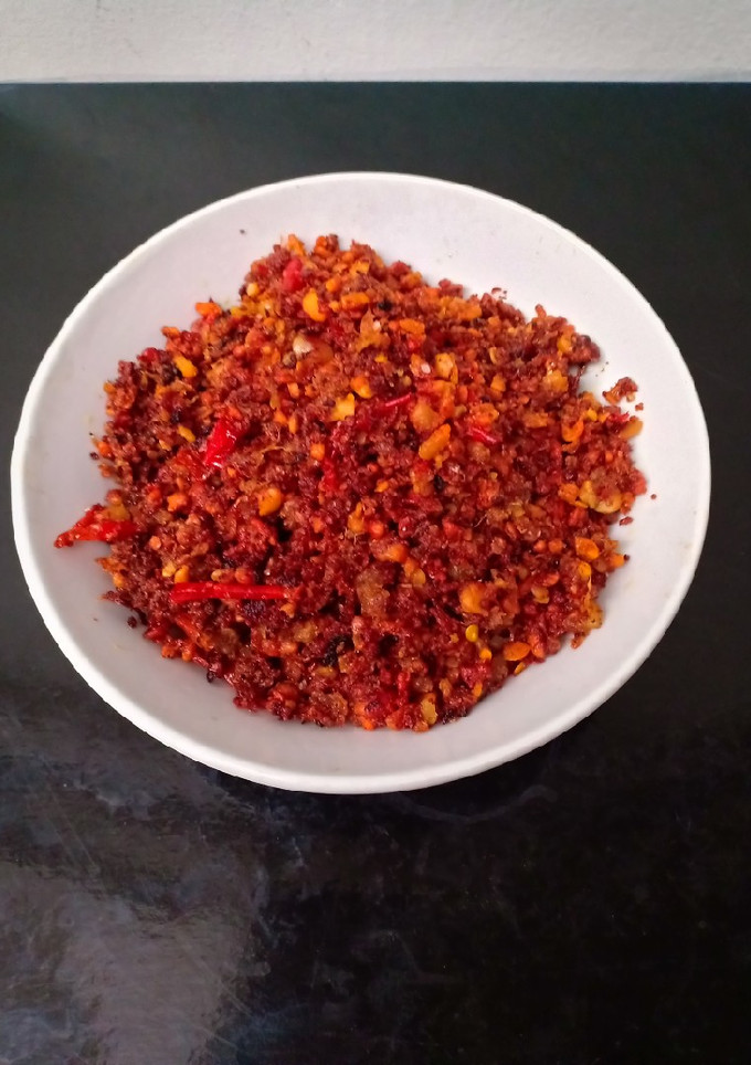 Foto resep Sambal oncom kering