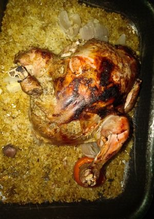 صورة لوصفة فراخ محشية رز