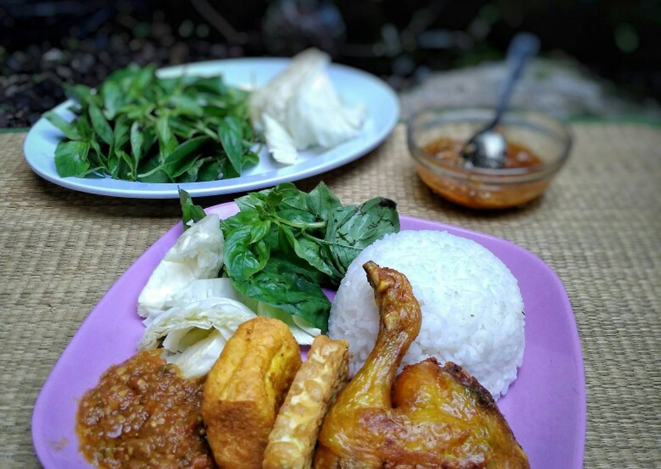 Nasi Pecel Ayam
