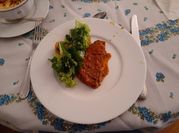 Una foto de bife de chorizo al horno