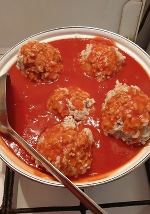 Paradicsomos húsgombóc recept fotója