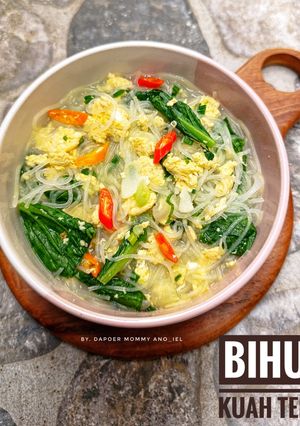 Foto resep Bihun Kuah Telur