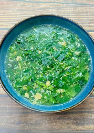 Hình của món Canh Rau Nấu Ghẹ.