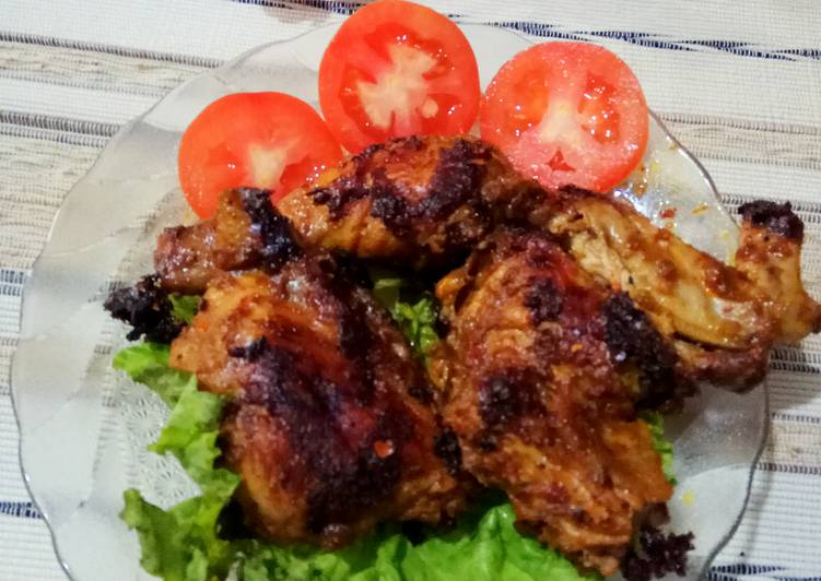 Resep Ayam Bakar Bumbu Rujak, Lezat