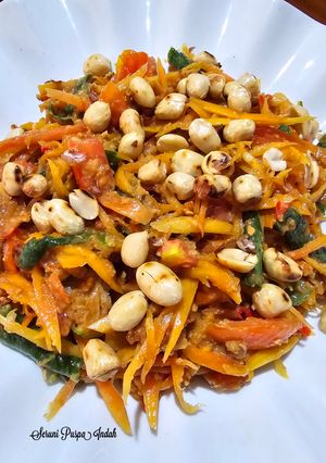 Foto resep Som Tam Thailand (Salad pepaya muda)
