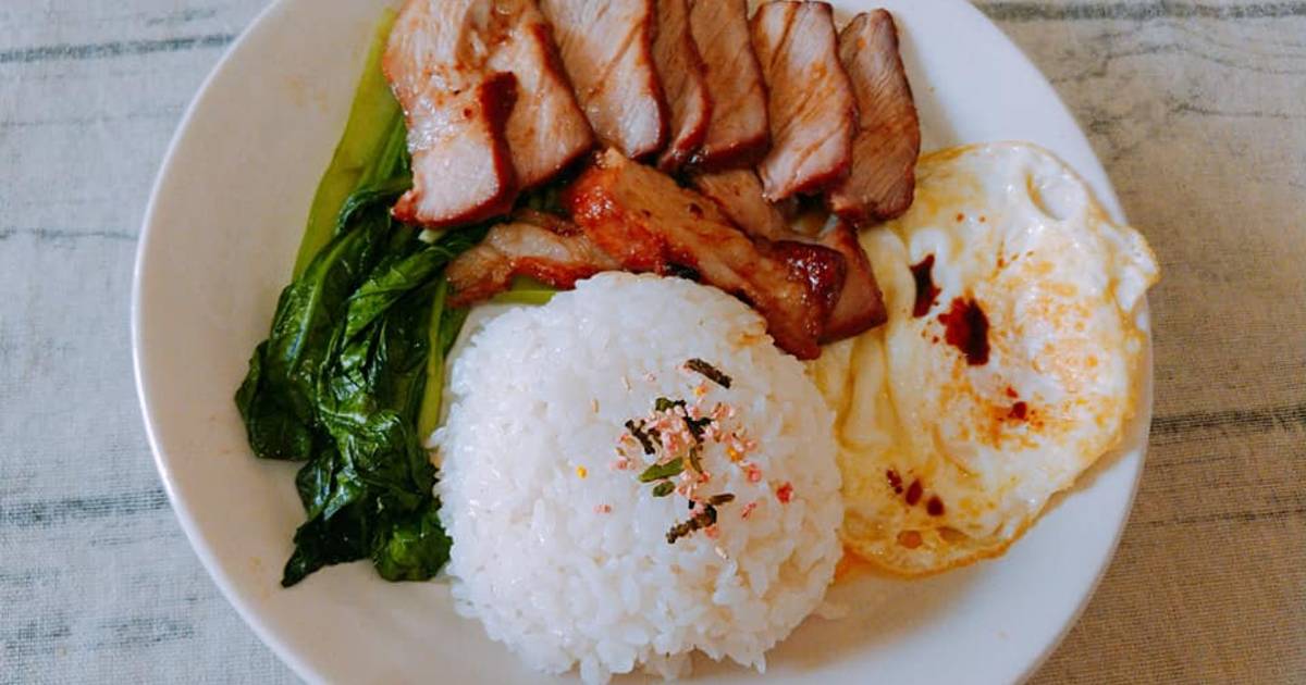 黯然銷魂蜜汁叉燒飯(氣炸鍋) 食譜與作法 by 阿渝師~簡單的美味 - Cookpad