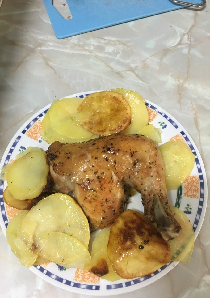Una foto de Traseros de pollo mi suegra