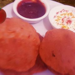 A picture of Tomato poori recipe / Tamatar ki puri.