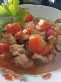 Krengseng pedas tulangan ayam