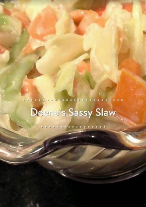 A picture of Deena's Sassy Slaw.