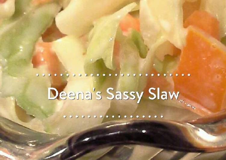 Recipe of Perfect Deena&#39;s Sassy Slaw