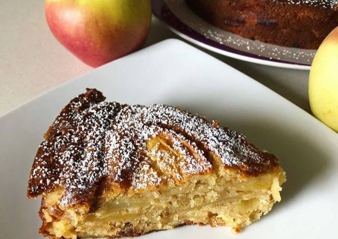 Guida passo passo a Preparare Fatto in casa super veloce Torta di mele