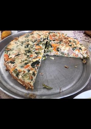 Una foto de Pastel de atún con verduras