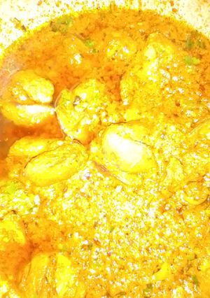 A picture of Masala kalaji gravy.