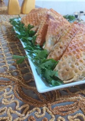 عکسی از دستور سمبوسه سیب زمینی