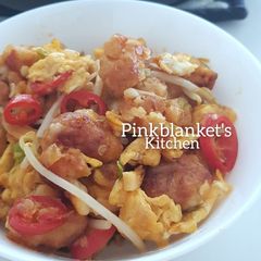 A picture of Stir Fried Steamed Radish Cake.