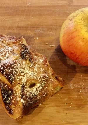 Une photo de Mini chaussons aux pommes