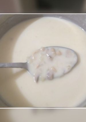صورة لوصفة شوربة الفطر بالكريمة