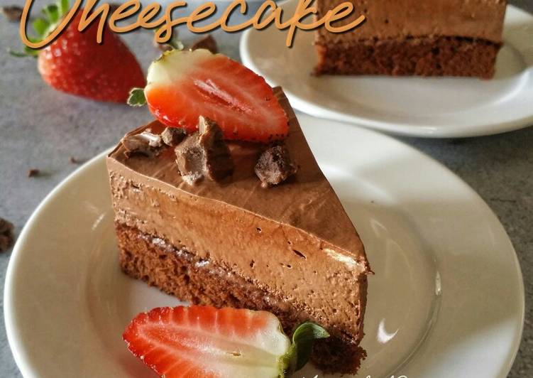 Resep Chocolate Cheesecake Anti Gagal