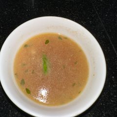 A picture of Collagen Rich natural soup (broth) incredibly good for you.