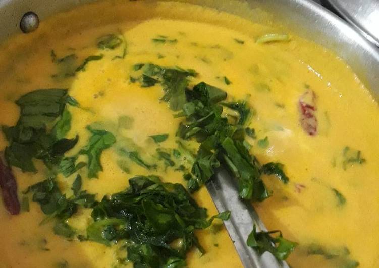 Recipe: To Try At Home Gur mix Green kadhi