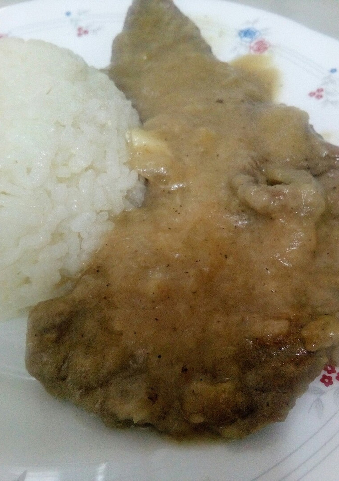 Una foto de Filetes de ternera en salsa