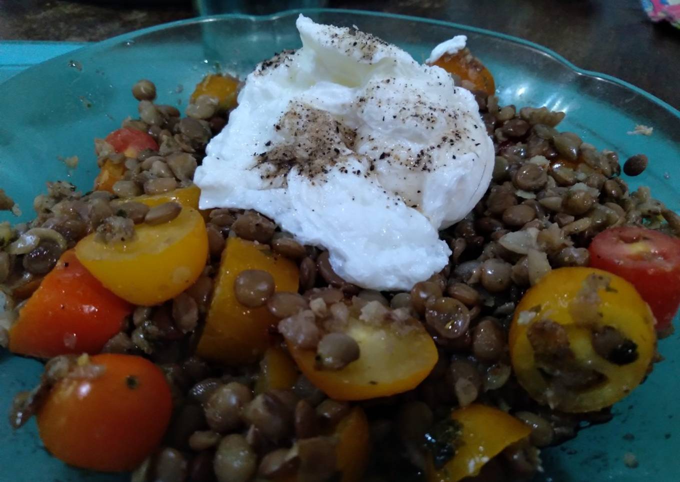 Ensalada de lentejas