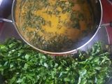 करडईची ताकातली भाजी (Karadaichi Takatali Bhaji Recipe In Marathi)