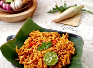 Foto resep Ayam Suwir Kecombrang/Honje