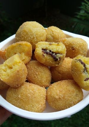 Foto resep Bola Ubi Isi Keju
