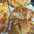 617. Croissants cremosos de jamón york y queso (picoteo)